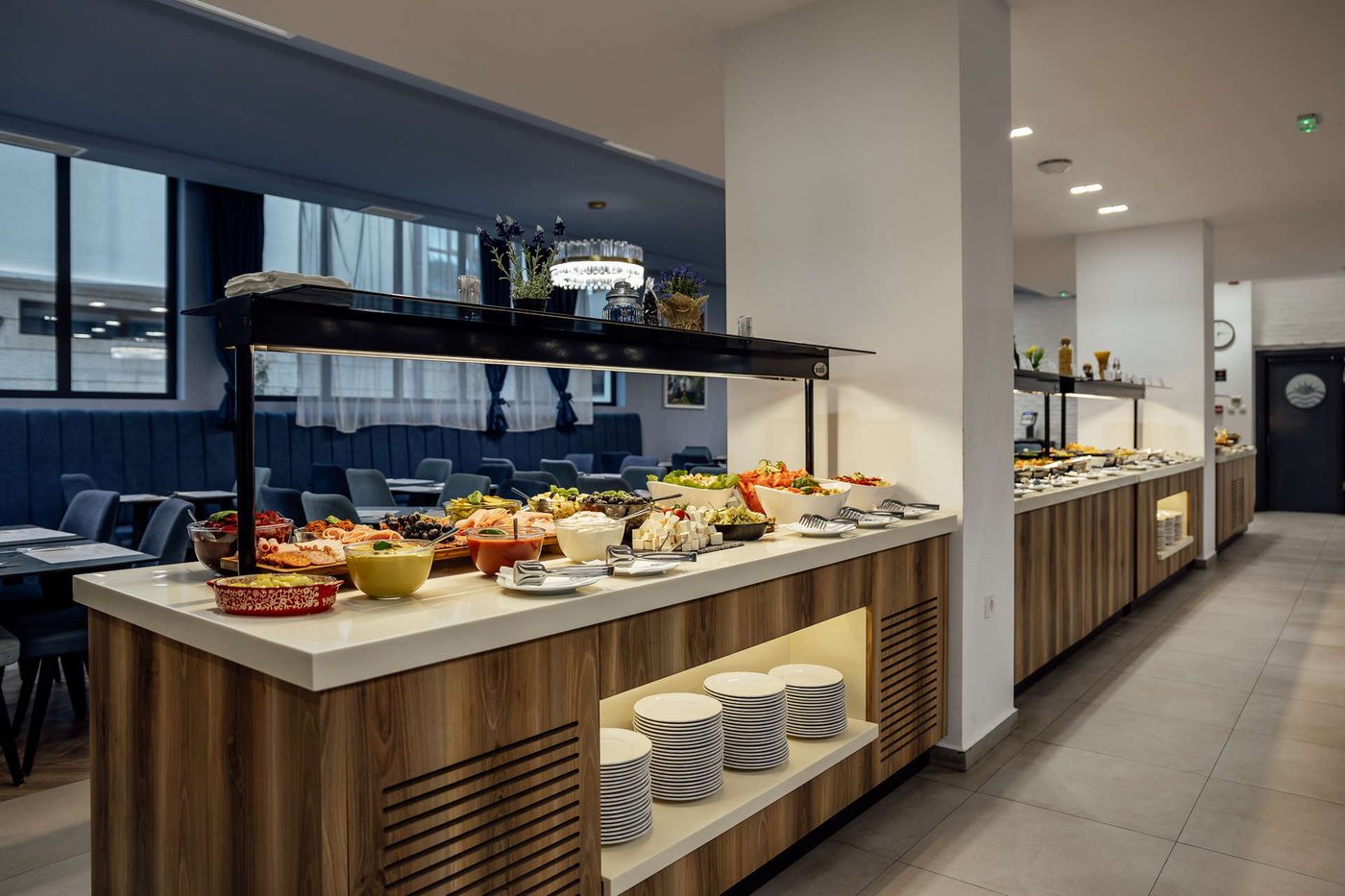 Buffet dining spread at Hotel Talija